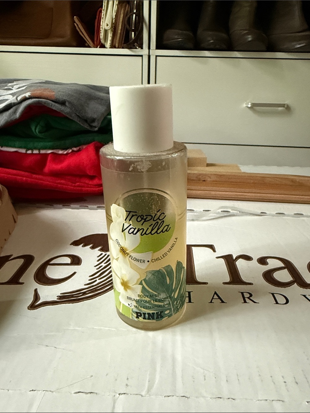 Pink Tropic Vanilla Body Mist - Tropical Vanilla Scent
